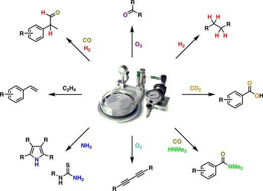 Intelligent Processing of Gas&ndash;Liquid Transformations Using a Tube-in-Tube Reactor