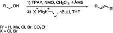 Schematic of a sequential tetra-n-propylammonium perruthenate (TPAP)&ndash;Wittig oxidation olefination protocol