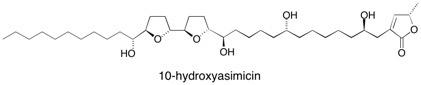 Schematic of 10-Hydroxyasimicin