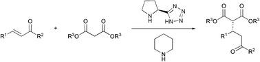 Asymmetric organocatalytic conjugate addition of malonates to enones using a proline tetrazole catalyst